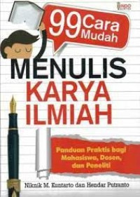 Image of 99 Cara Mudah Menulis Karya Ilmiah
