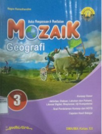Image of BUKU PENGAYAAN DAN PENILAIAN MOZAIK GEOGRAFI 3