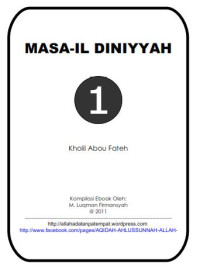 Image of MASA-IL DINIYYAH