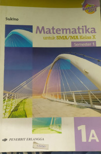 Image of MATEMATIKA KELAS X SEMESTER 1