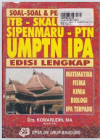 Image of SOAL-SOAL & PEMBELAJARAN ITB-SKALU-PP I SIPENMARU PTN UMPTN IPA